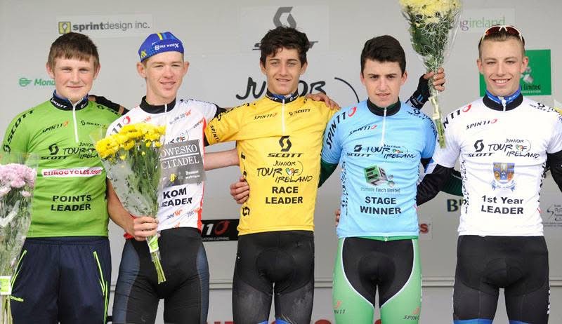 Podium at Junior Tour